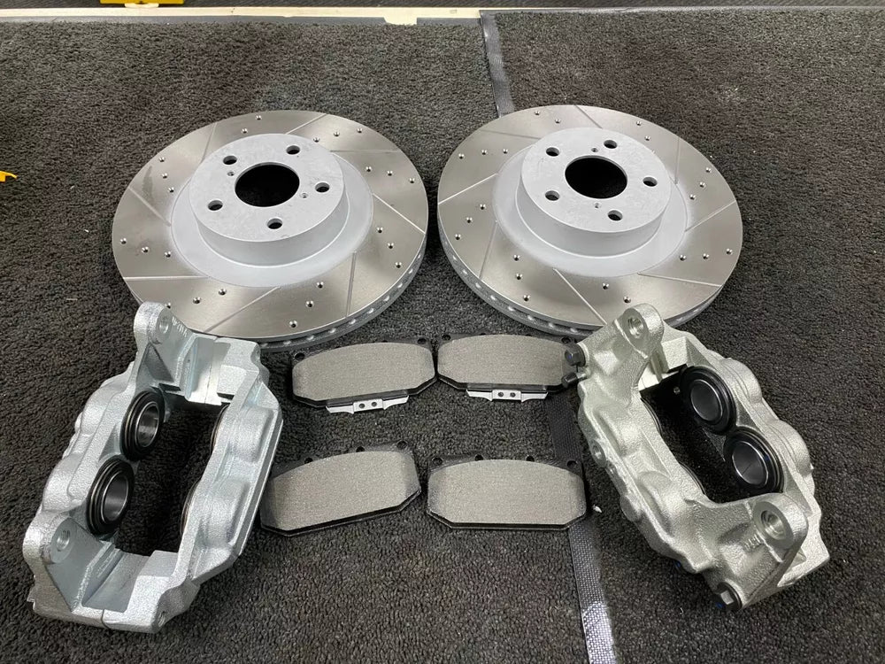 4 POT FRONT BRAKE CALIPERS UPGRADE FOR SUBARU FORESTER BRZ LEGACY OUTBACK XV